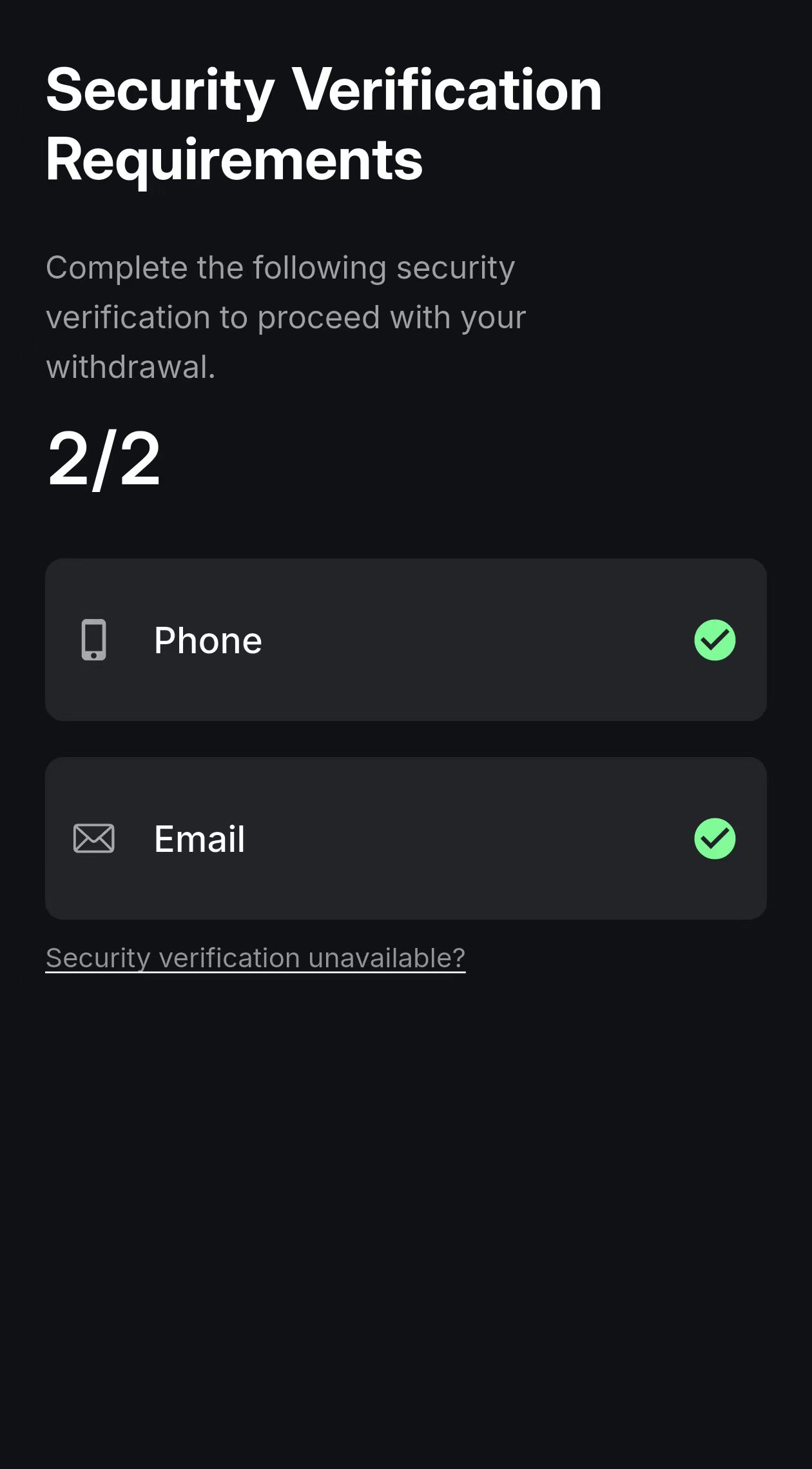 QR code on app