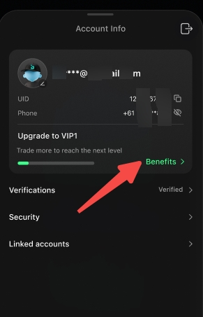 account vip