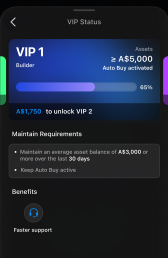 account vip