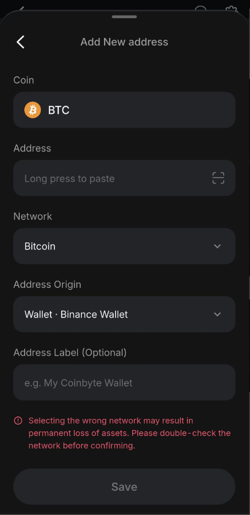 add network
