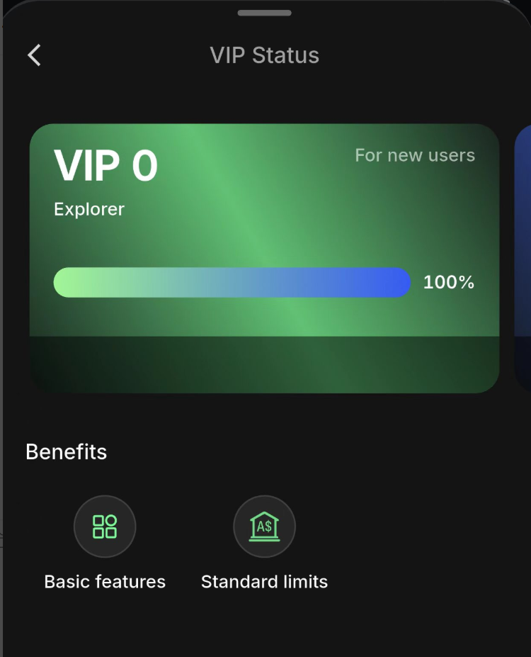 account vip