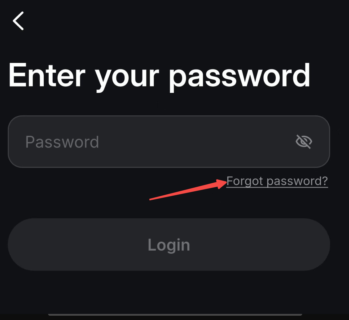 enter password